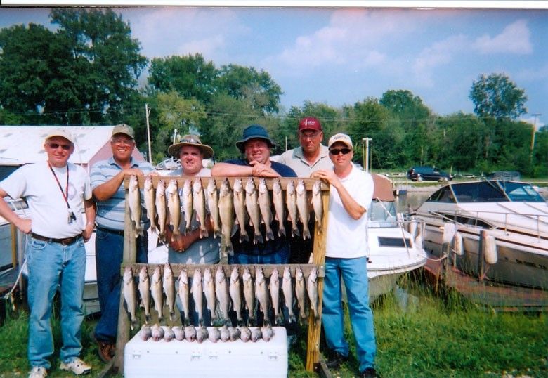 Fishing for Walleye in Lake Erie 